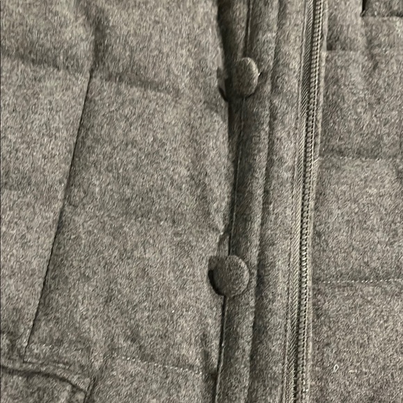 Panicale Gray Quilted Italian Jacket 100 percent wool It size 50 , US size M - Picture 4 of 9